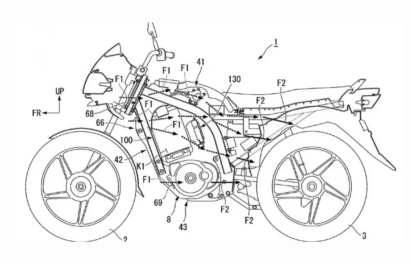 Honda Shine 100 is set to receive an all-electric version, as indicated by recent patents. Featured Image